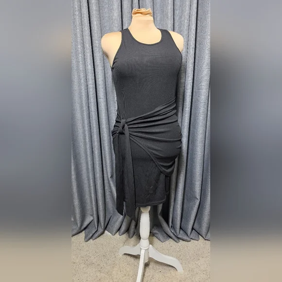 shein asymmetrical dress Draped Mini Dress | Bachelorette Party Dress